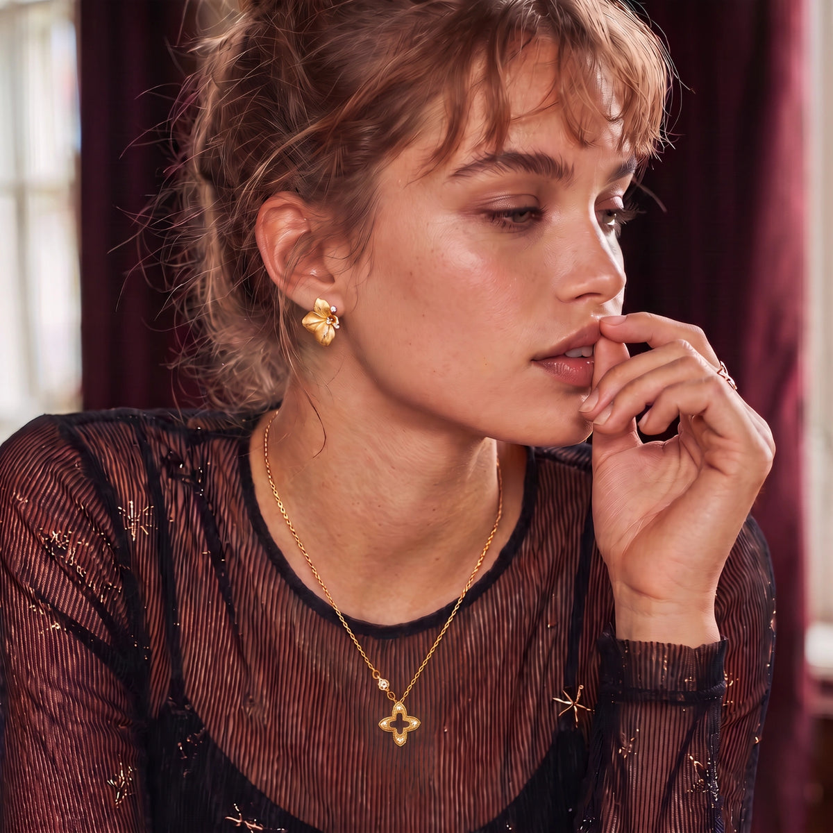 Bloom Petal Earrings